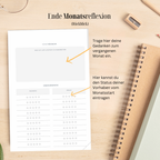 Hybrid Tagesplaner: Berry Edition (6 Monate, A5+, undatiert)