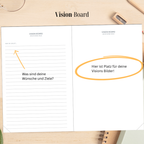 Hybrid Tagesplaner: Berry Edition (6 Monate, A5+, undatiert)