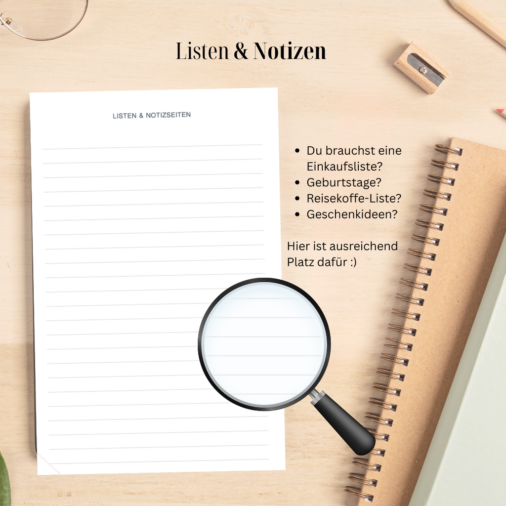 Hybrid Tagesplaner: Berry Edition (6 Monate, A5+, undatiert)